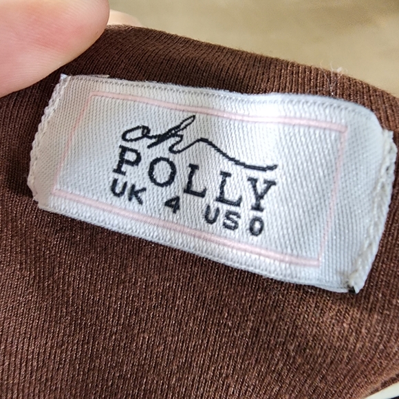 Oh Polly Brown Bodycon Mini Dress - Picture 5 of 5